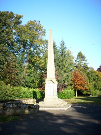 Oorlogsmonument Duns #1