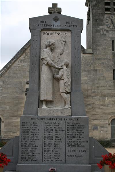 Oorlogsmonument Carlepont #2