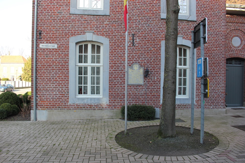 Commemorative Plate War Victims Ordingen