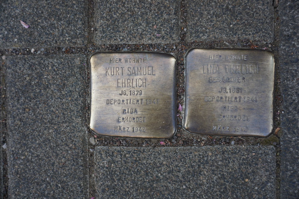 Stolpersteine Siebengebirgsallee 102 #1