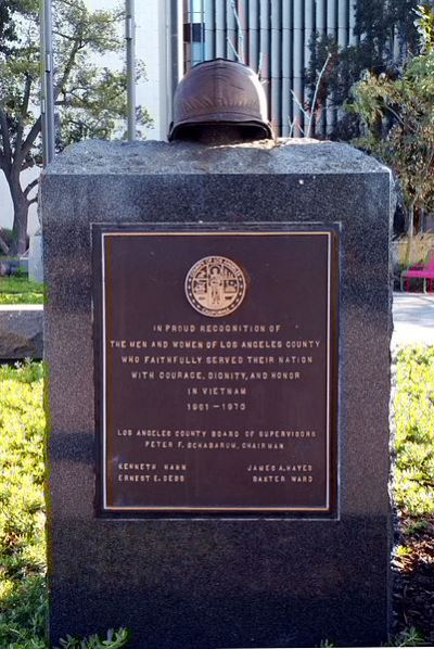 Monument Veteranen Vietnam-Oorlog Los Angeles County