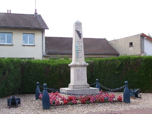 Oorlogsmonument Villiers-le-Mahieu #1