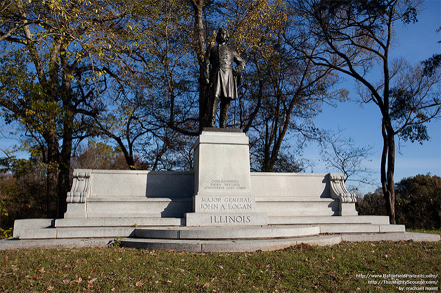 Standbeeld Major General John A. Logan