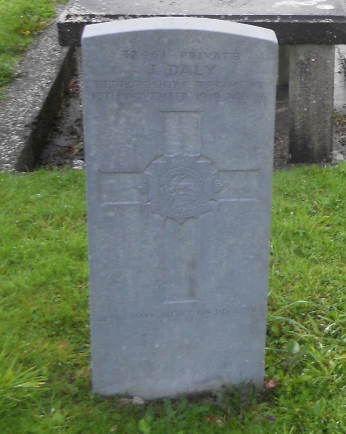 Oorlogsgraf van het Gemenebest Faithlegg Catholic Churchyard