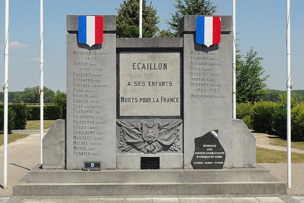 Oorlogsmonument Écaillon #1
