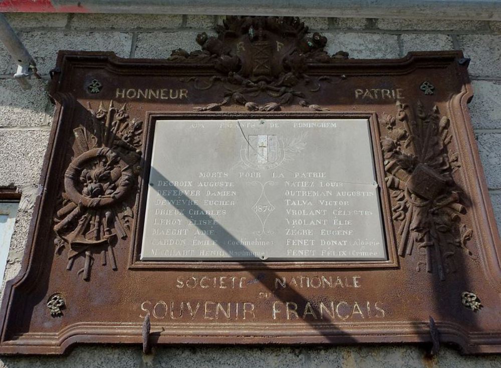 Monument Oorlogen 19e Eeuw Ruminghem