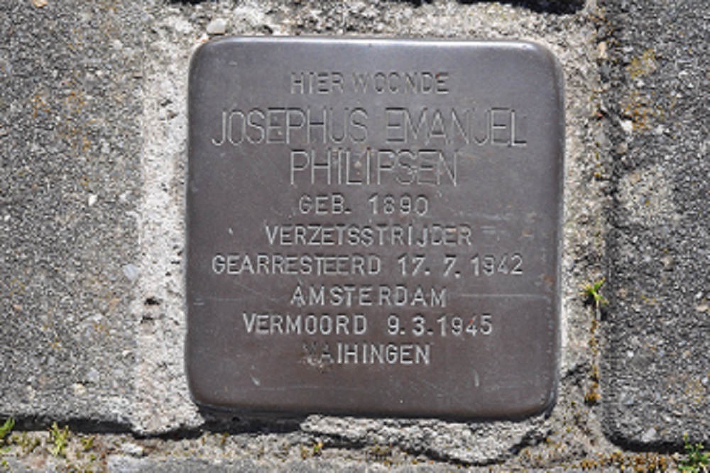 Stolperstein Oude-Hoofdvaartseweg 43