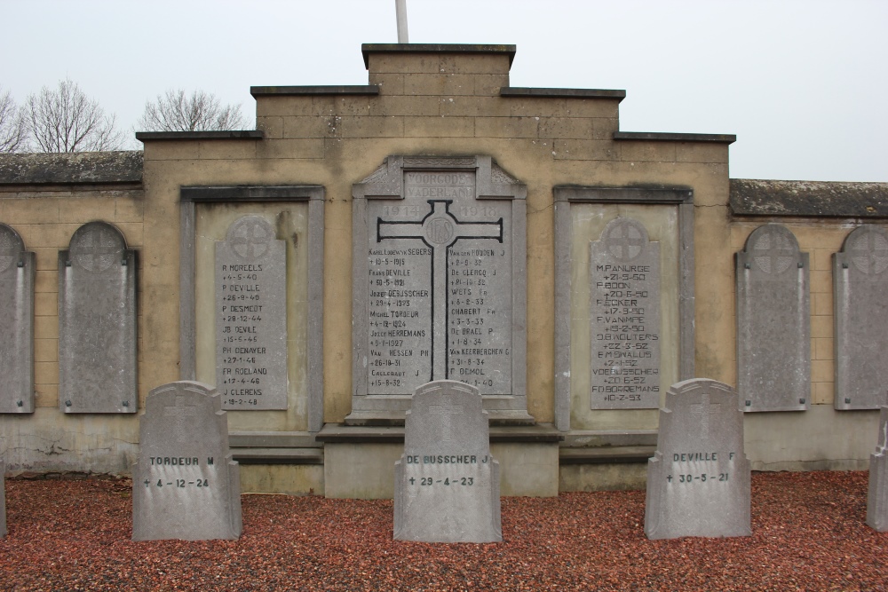 Monumenten Oudstrijders Begraafplaats Dworp #1