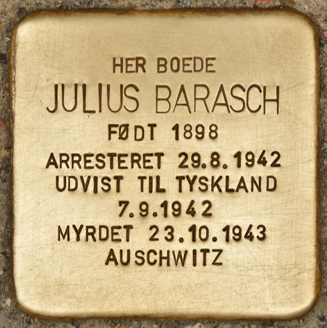 Stolpersteine Nørregade 27 #1