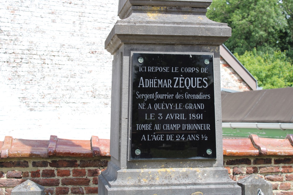 Belgische Oorlogsgraven Quvy-le-Grand #2