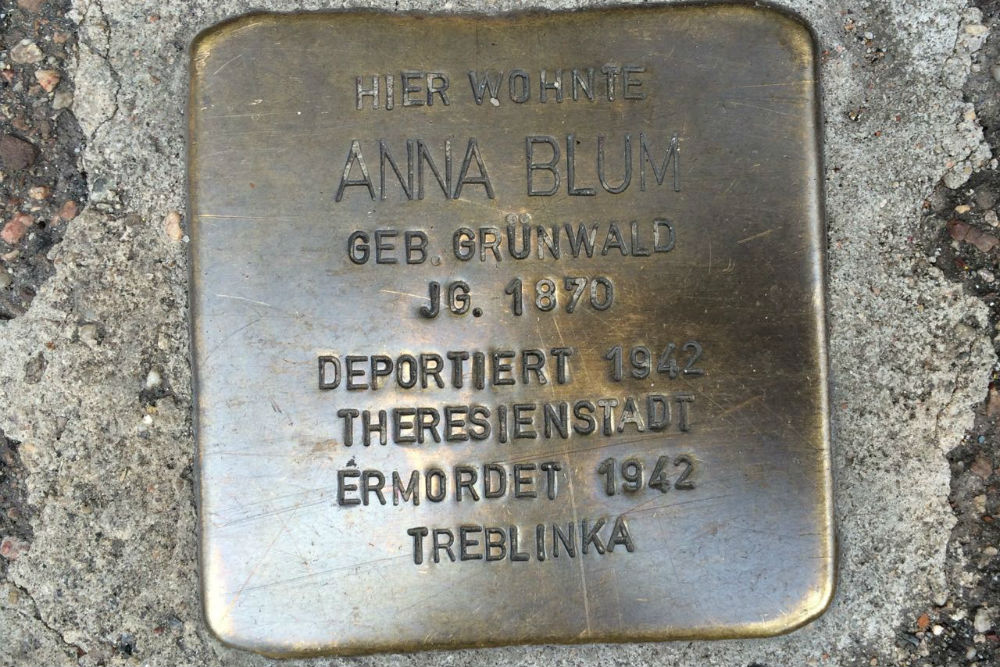 Stolperstein Charlottenstrae