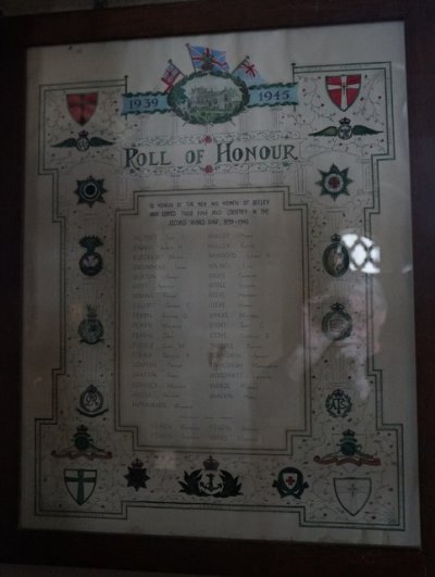 War Memorial St. Anne's Church Beeley #2