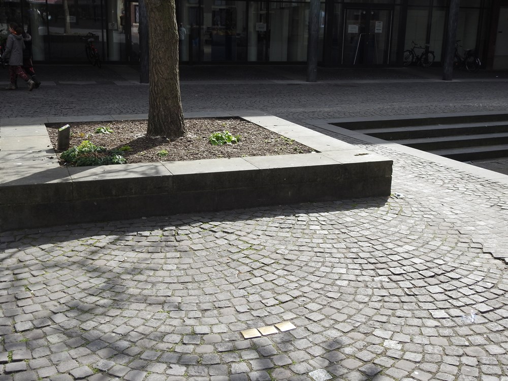 Stolpersteine Platz des Westfälischen Friedens #2