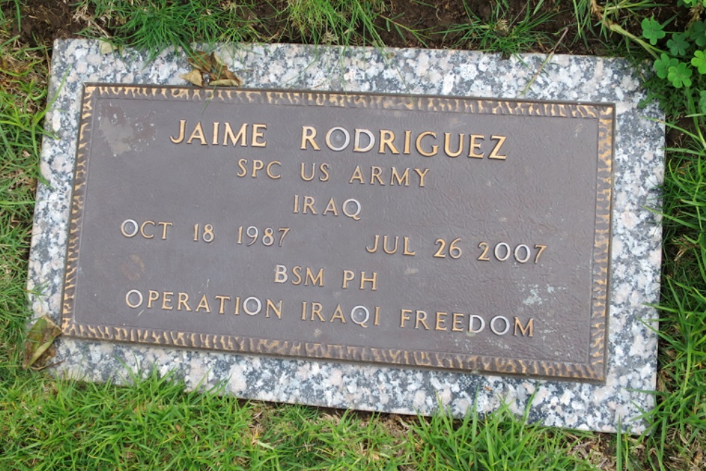 American War Grave Santa Barbara Cemetery #1