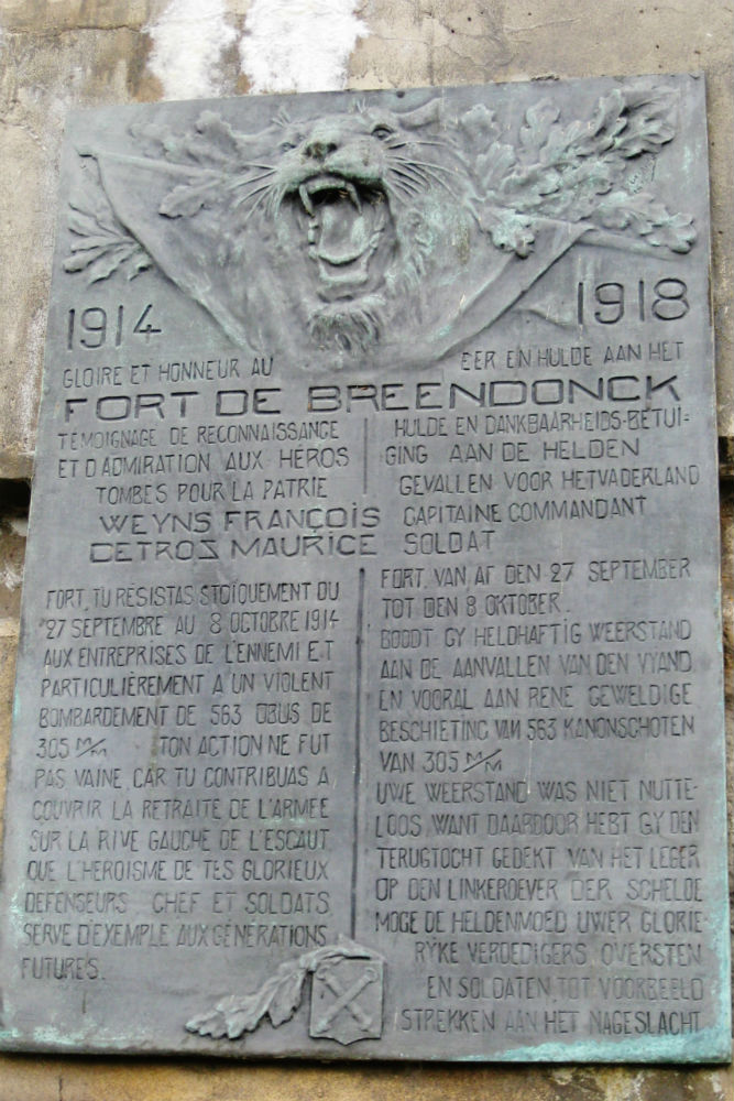 Oorlogsmonument Fort van Breendonk