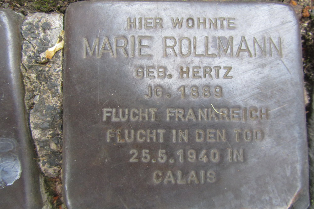 Stolpersteine Pferdmengesstrae 25 #3