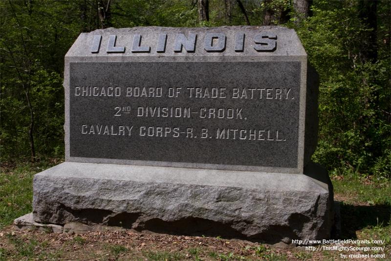 Illinois Chicago Board of Trade Battery Monument