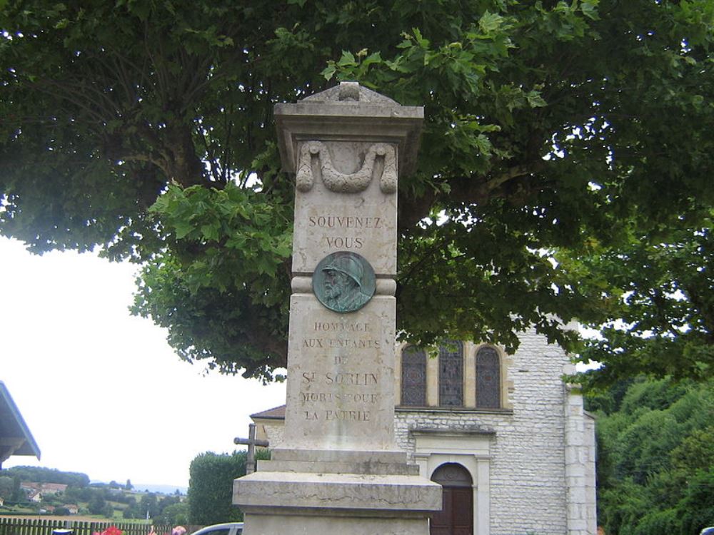 Monument Eerste Wereldoorlog Saint-Sorlin-de-Morestel #1