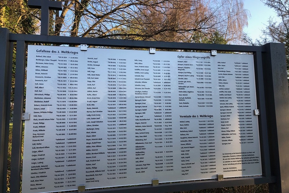 War Memorial Enkenbach-Alsenborn #2