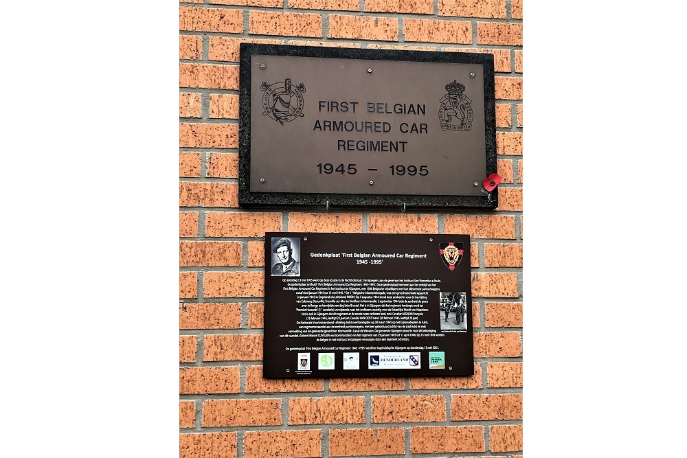 Memorial First Belgian Armoured Car Regiment #1