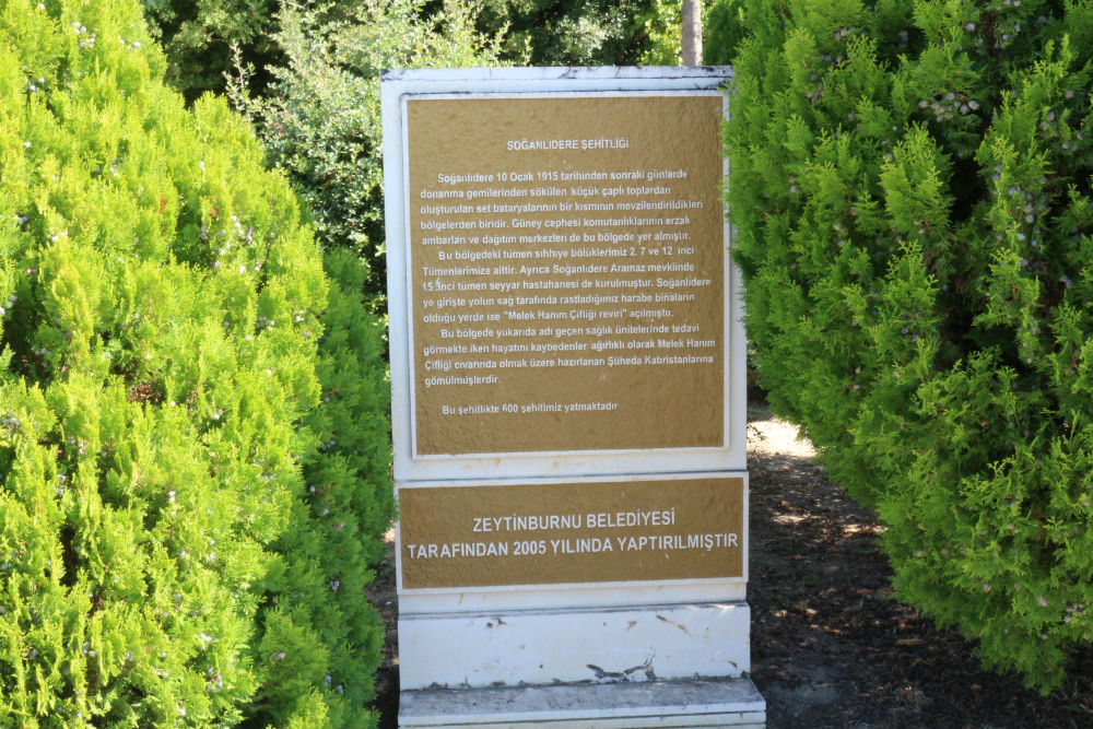 Turkse Oorlogsbegraafplaats Soğanlıdere #5