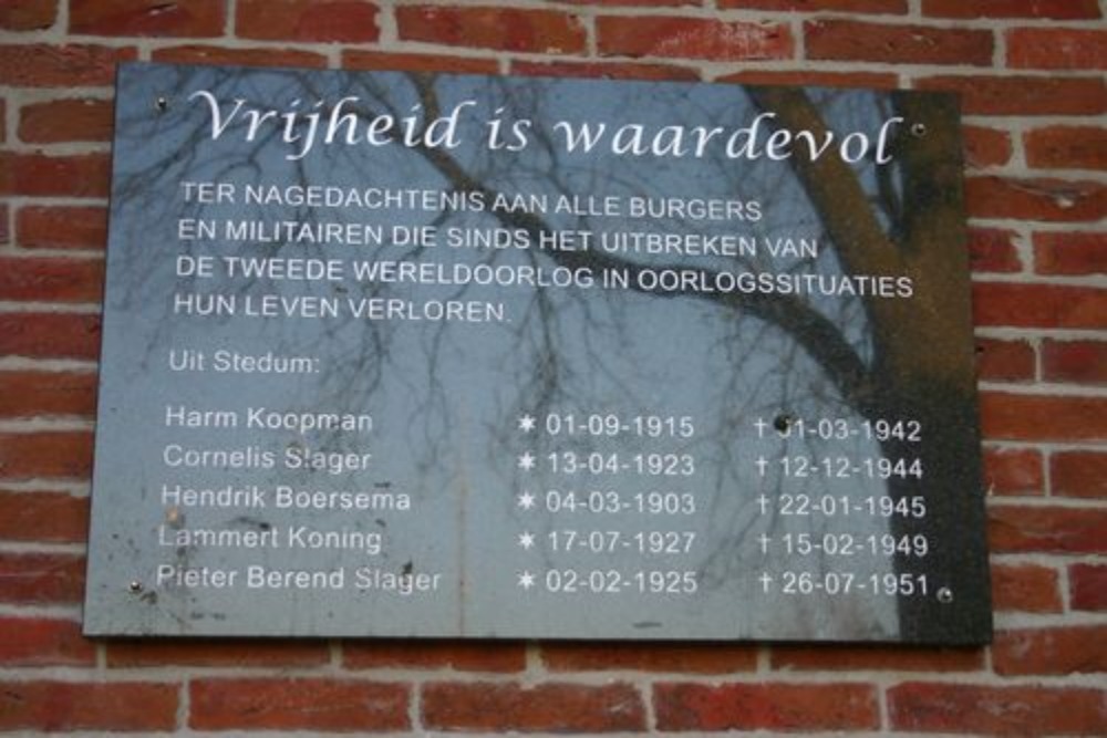 War Memorial Stedum #2