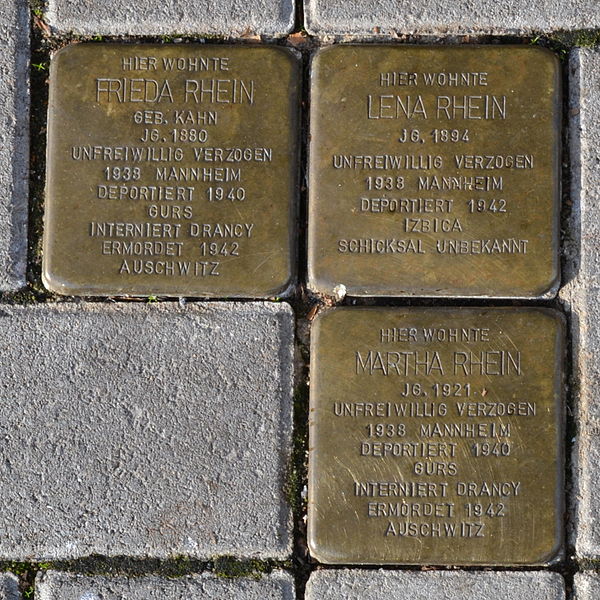 Stolpersteine Hauptstrae 8 #1