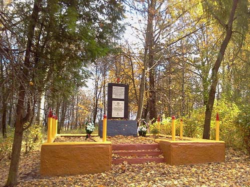 Mass Grave Soviet Soldiers Gorodishche