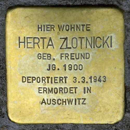 Stumbling Stones Torstraße 93 #2