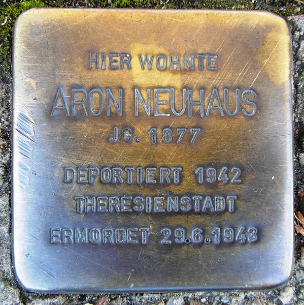 Stolpersteine Hundemstrasse 31 #1