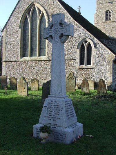 War Memorial Freckenham