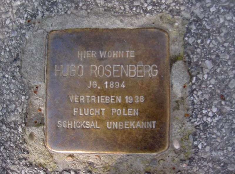 Stolperstein Josef-Mayburger-Kai 28 #1