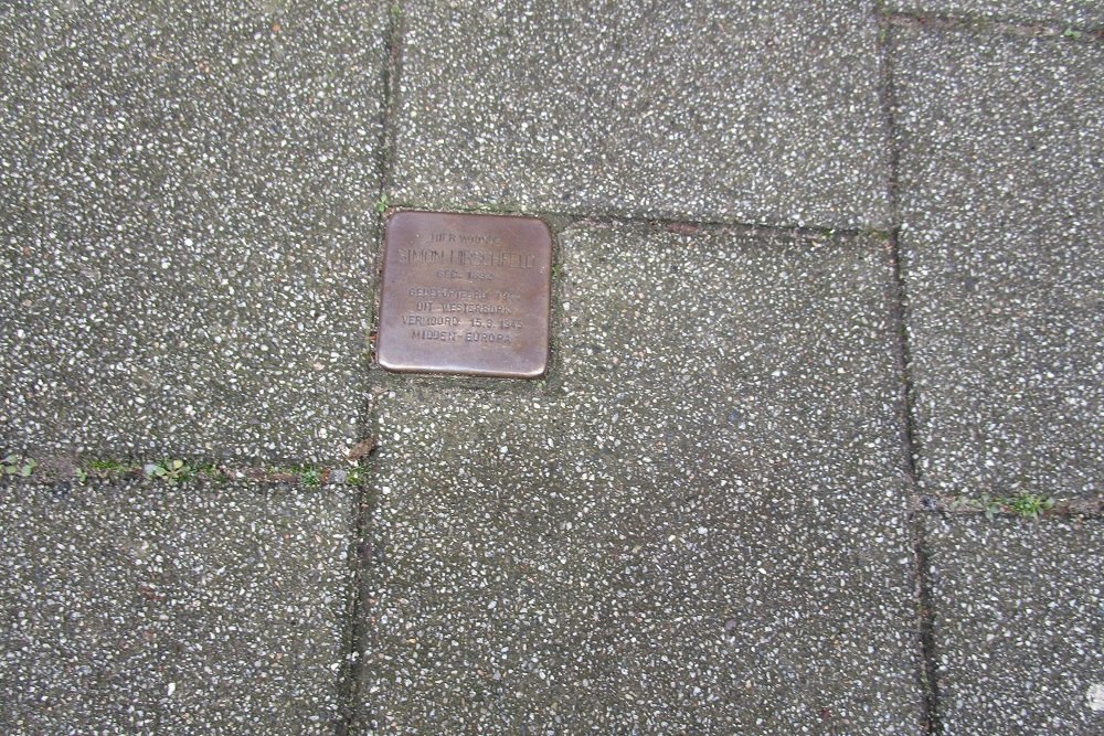 Stolperstein Treubstraat 9a