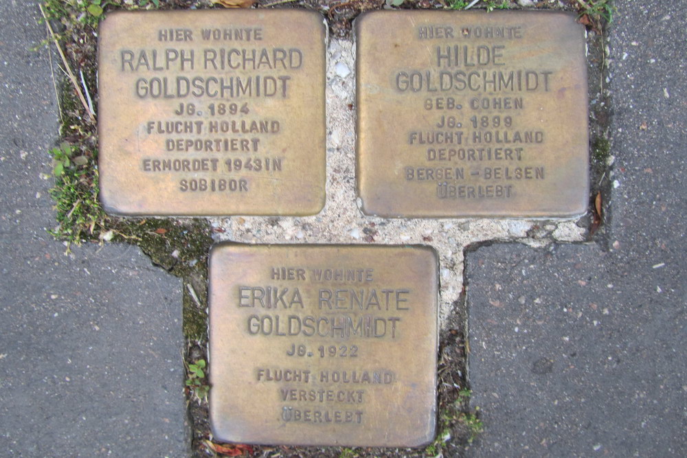 Stumbling Stones Ahrweilerstraße 8 #1