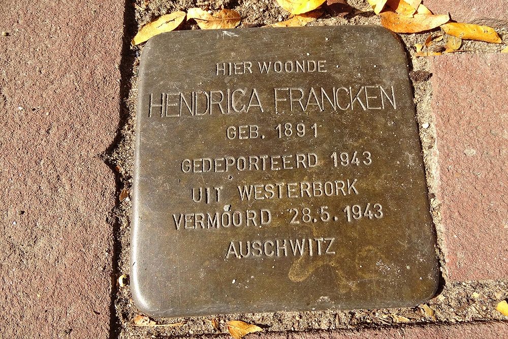 Stolpersteine Godsweerdersingel 13 #2