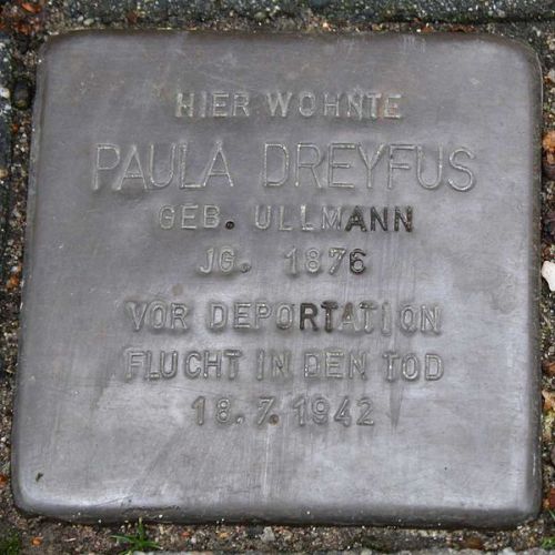 Stolperstein Kirschbaumstraße 29