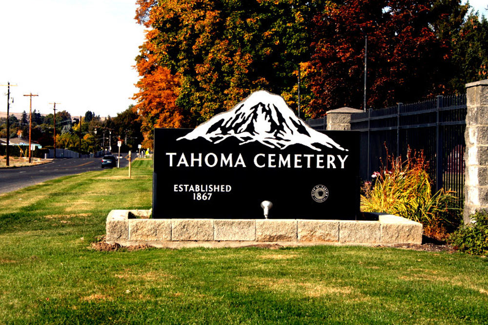 Amerikaanse Oorlogsgraven Tahoma Cemetery #1