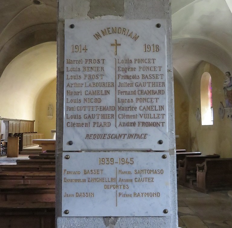 War Memorial glise Saint-Cyr-et-Sainte-Julitte #1