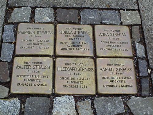 Stolpersteine Schtzenstrae 24 #1