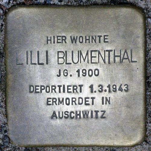 Stolpersteine Christburger Strae 41 #2