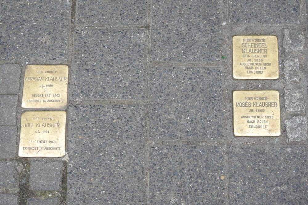 Stolpersteine Jdefelderstrae 41 #1