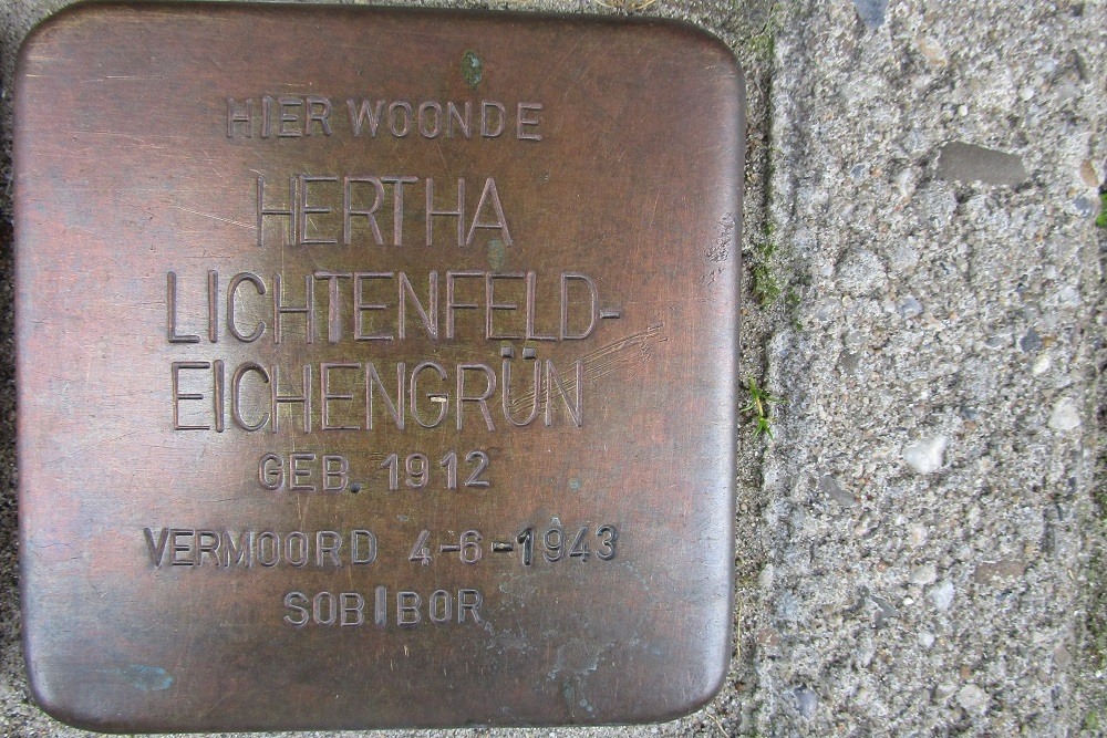 Stolpersteine Vechtstraat 59 #3