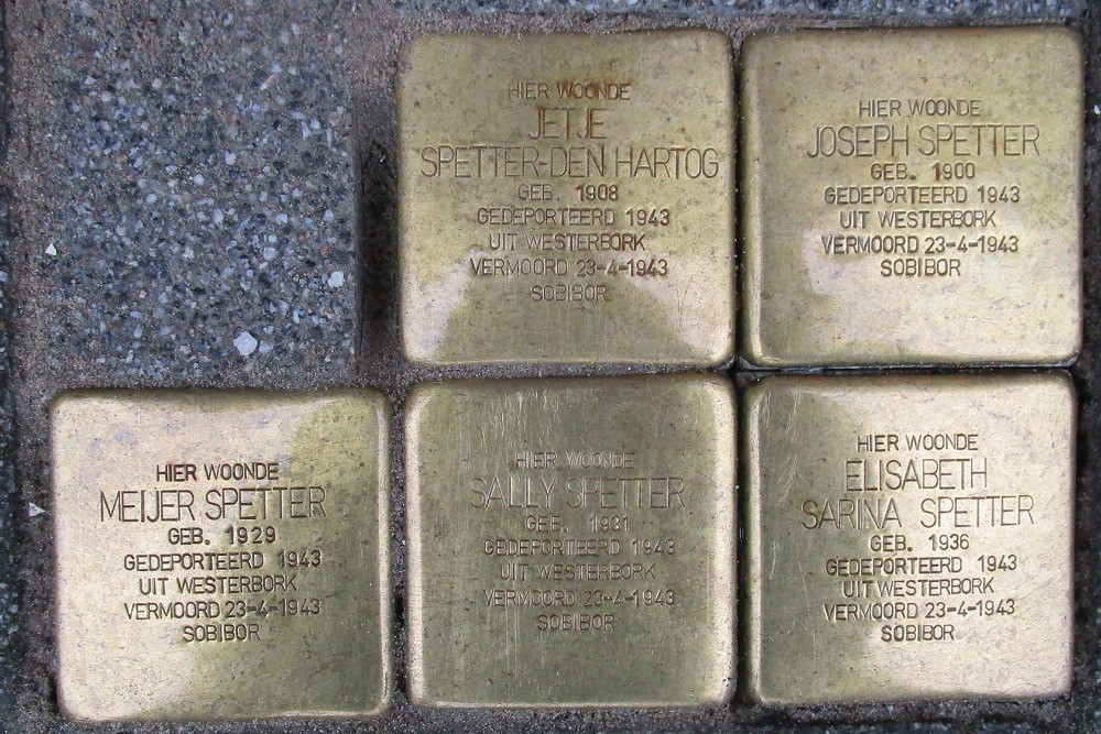 Stolpersteine Bergselaan 176