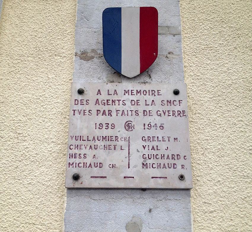 Memorial Railway Employees Lons-le-Saunier #1