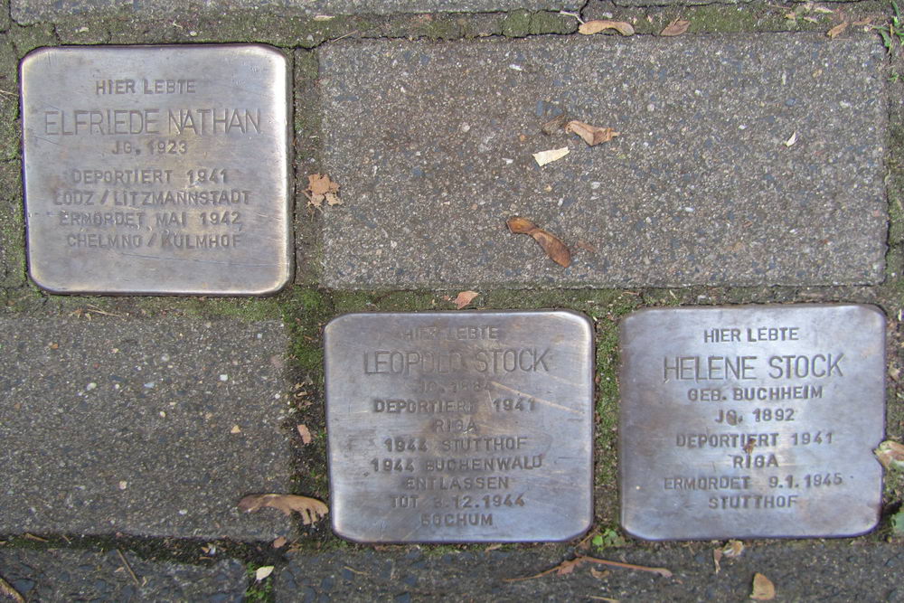Stolpersteine Lothringer Straße 39 #2