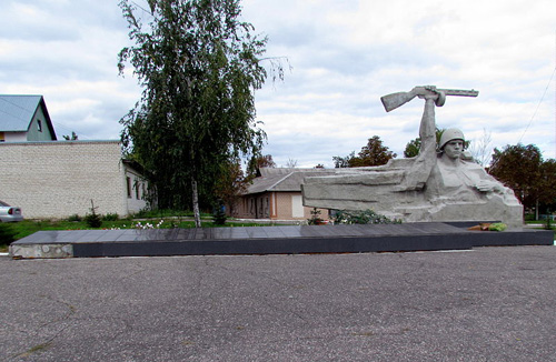 Mass Grave Soviet Soldiers Bilovodsk #1