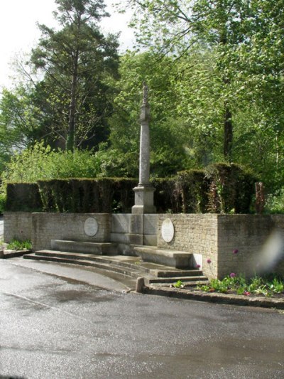 War Memorial Mells #1