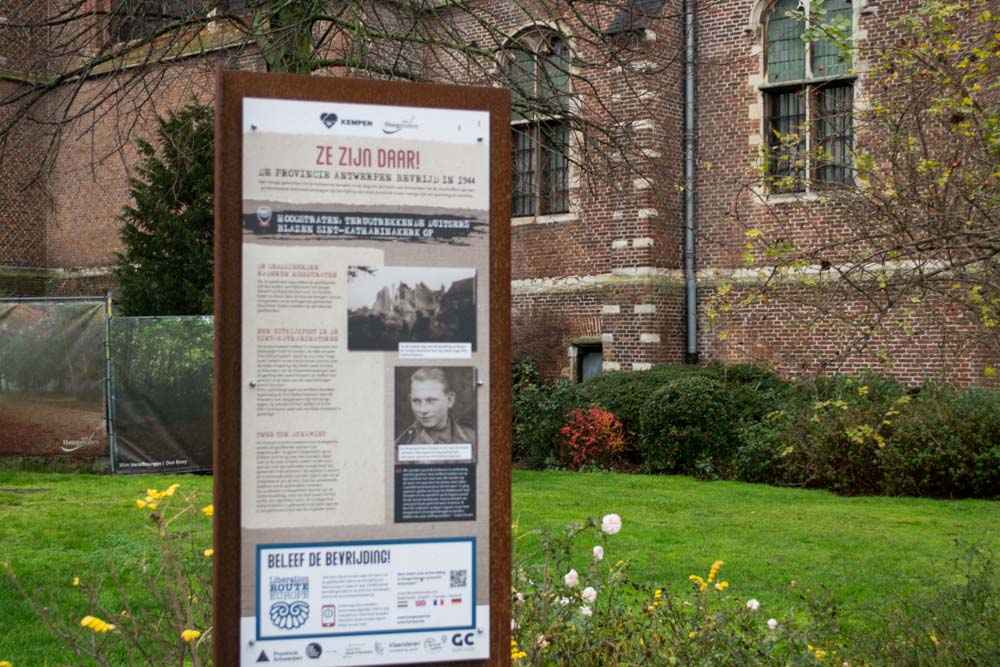 Info board 75 Years Liberation WWII Hoogstraten #2