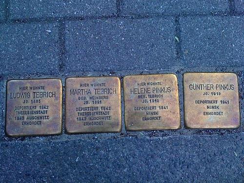Stumbling Stones Carl-Petersen-Straße 46 #1