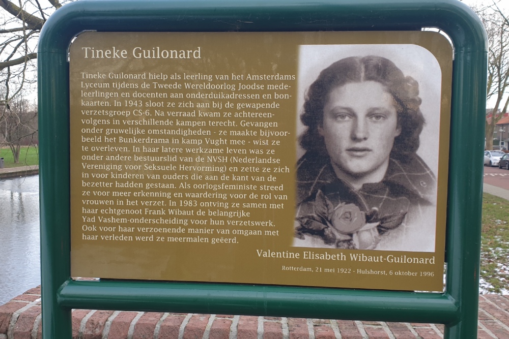 Memorial Plates Slotermeer Tineke Guilonard Bridge